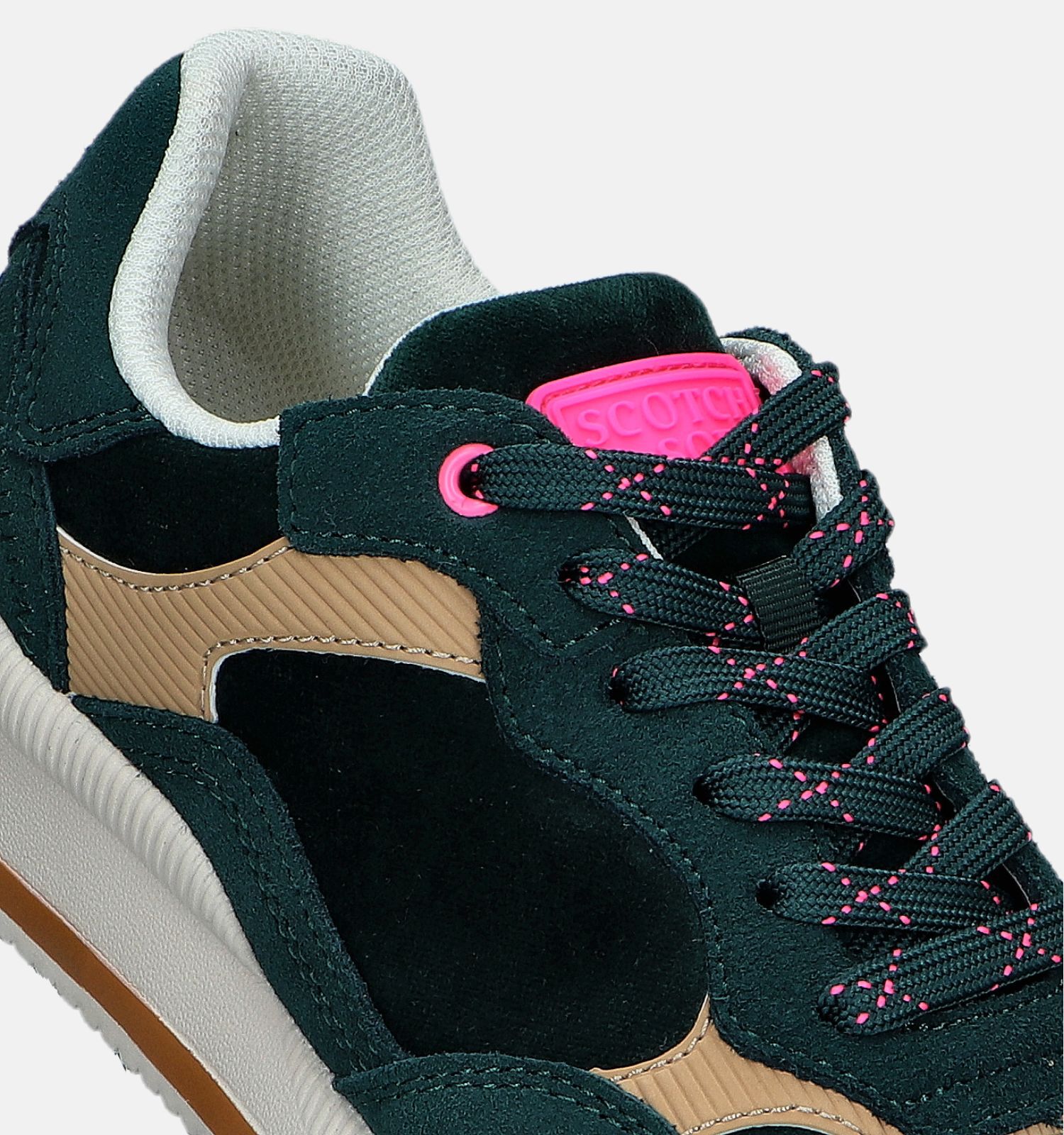 Scotch Soda Vivi Groene Sneakers Dames Sneakers Online op TORFS.BE