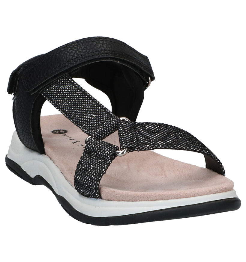 Milo & Mila Zwarte Sandalen voor meisjes (289866)