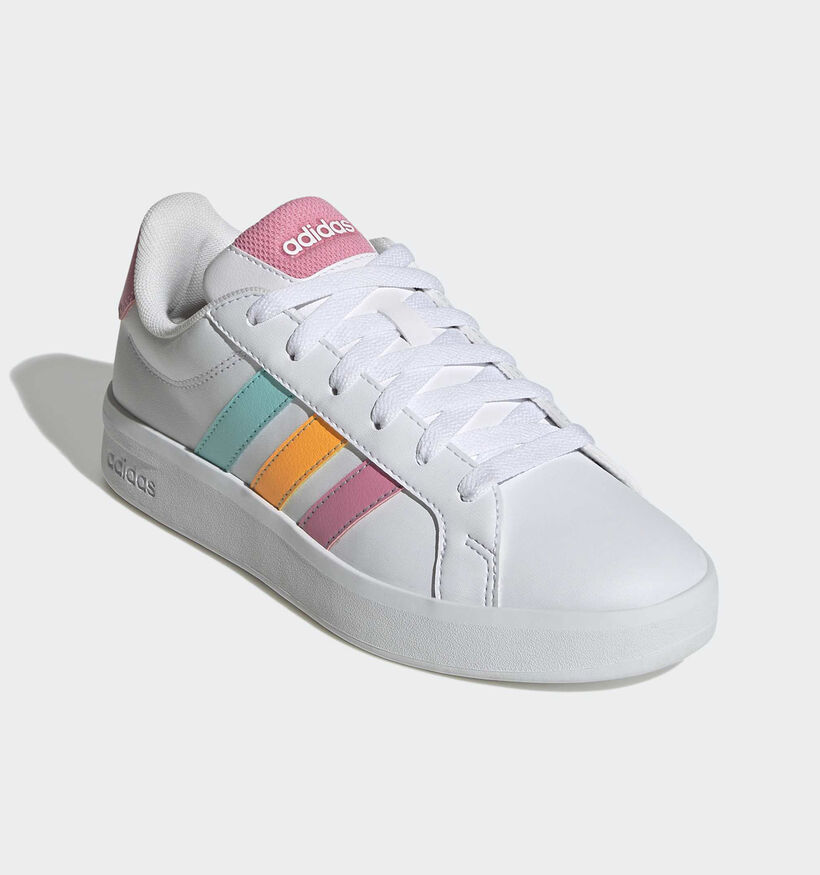 adidas Grand Court 3.0 Witte Sneakers voor meisjes (366873)
