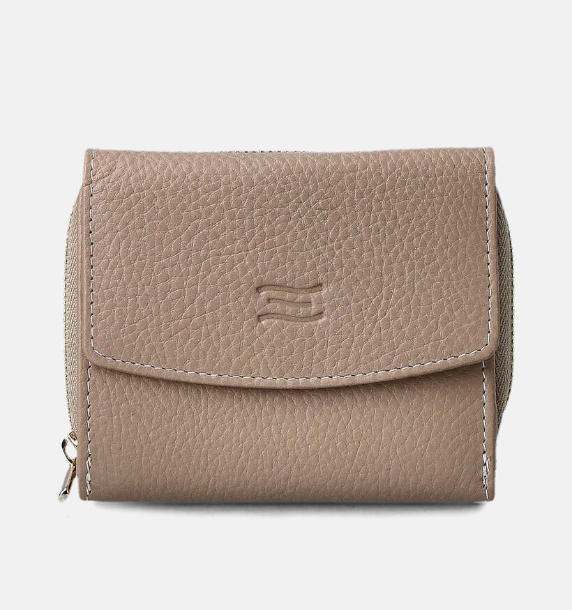 Crinkles Taupe Portemonnee voor dames (358113)
