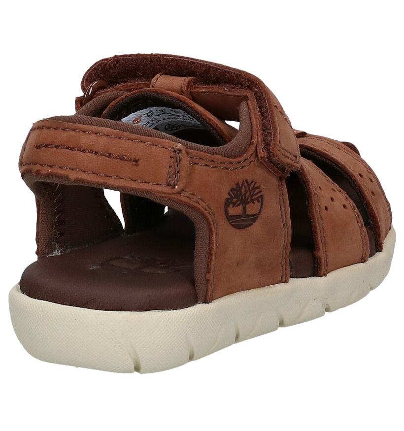 Timberland Nubble LTHR Fisherman Bruine Sandalen voor jongens (305834)