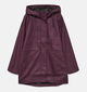 Vero Moda Curve Malou Manteau long en Bordeaux pour femmes (378138)