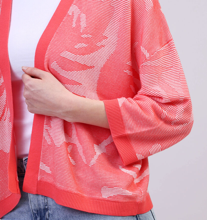comma Roze Cardigan voor dames (358259)