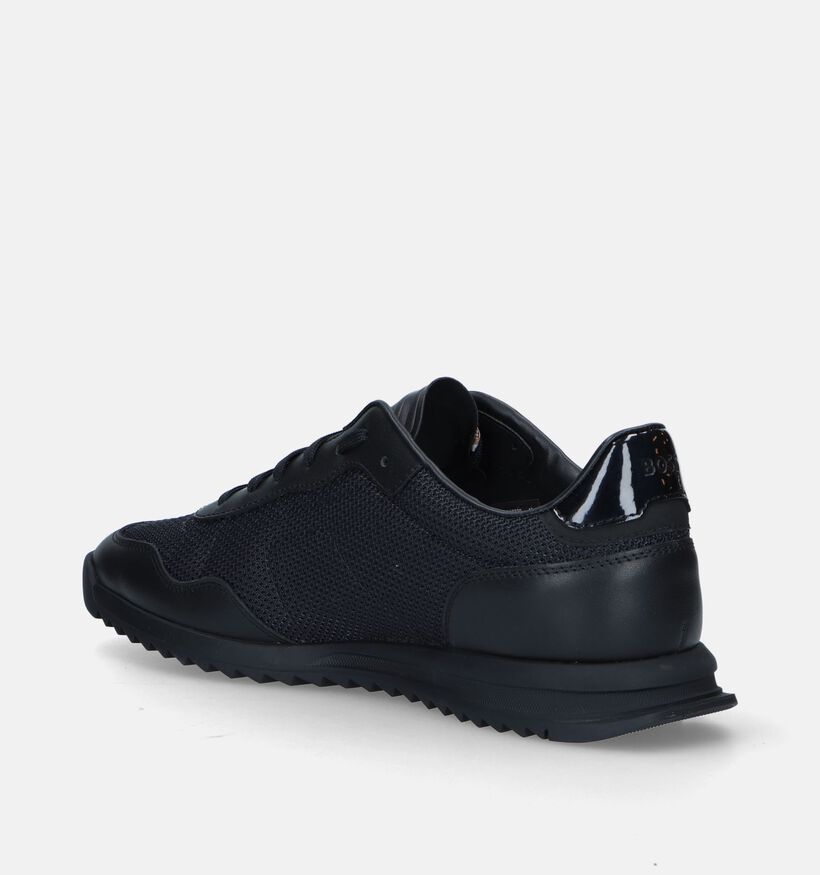 Boss Zayn Lowp Baskets en Noir pour hommes (336276) - pour semelles orthopédiques