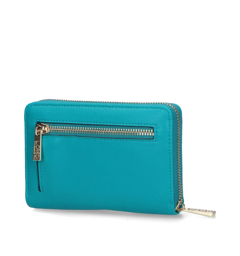 L.Credi Filippa Turquoise Ritsportemonnee voor dames (327535)