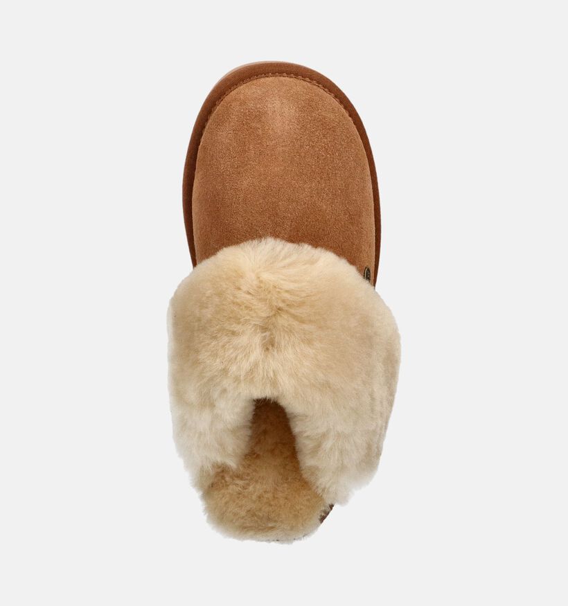 Warmbat Flurry Cognac Open Pantoffels voor dames (379624)
