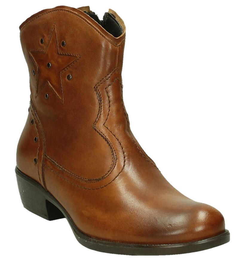 Loli Laly Luna Korte Laarzen Cognac, , pdp