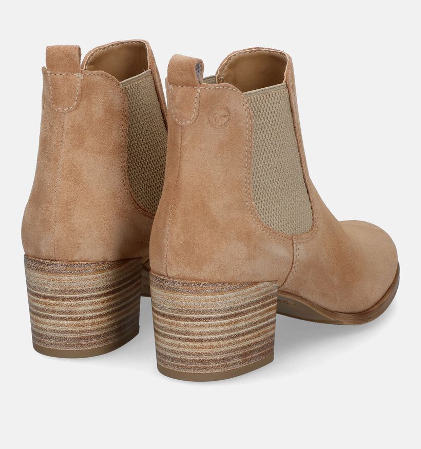 Tamaris Bottines à talons en Naturel pour femmes (320787)