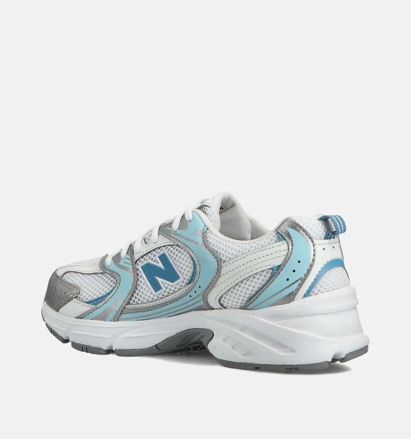 New Balance 530 Baskets basses en Bleu pour filles (365018) - pour semelles orthopédiques