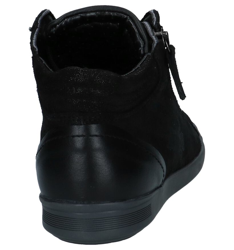 Zwarte Hoge Sneakers Mirel Sally, Zwart, pdp