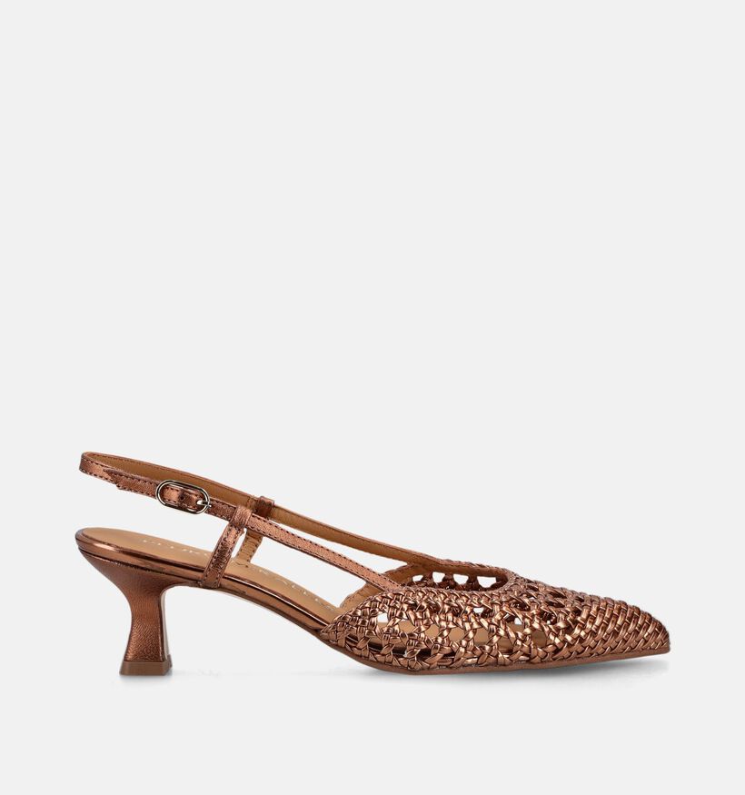 Pedro Miralles Bronzen Slingback Pumps voor dames (373640)