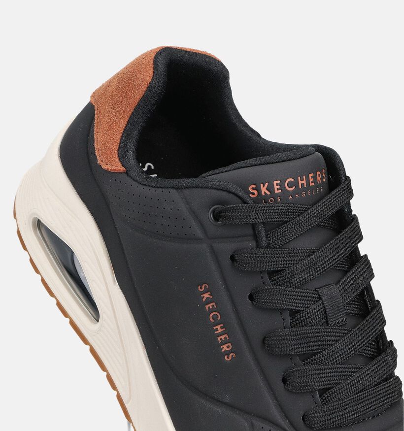 Skechrs Uno Suited On Air Zwarte Sneakers voor heren (366491) - geschikt voor steunzolen