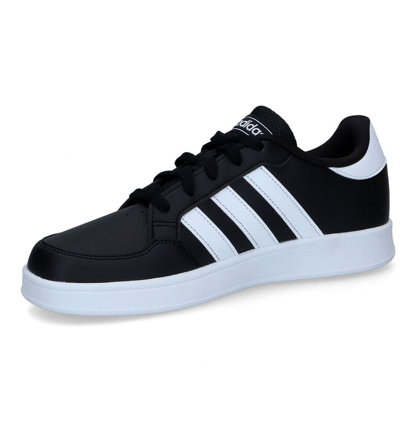 adidas Breaknet K Baskets en Noir pour filles, garçons (314991) - pour semelles orthopédiques