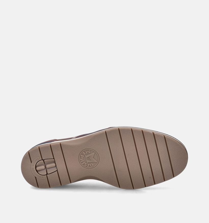 Mephisto Fabian Randy Cognac Veterschoenen voor heren (354520) - geschikt voor steunzolen