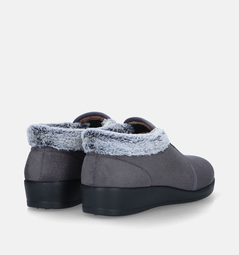 Fly Flot Grijze Hoge pantoffels voor dames (333473)