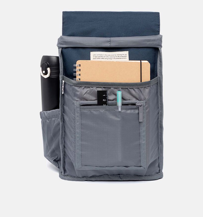 Lefrik Scout Mini Blauwe Rugzak met laptopvak voor dames, meisjes, heren, jongens (345879)