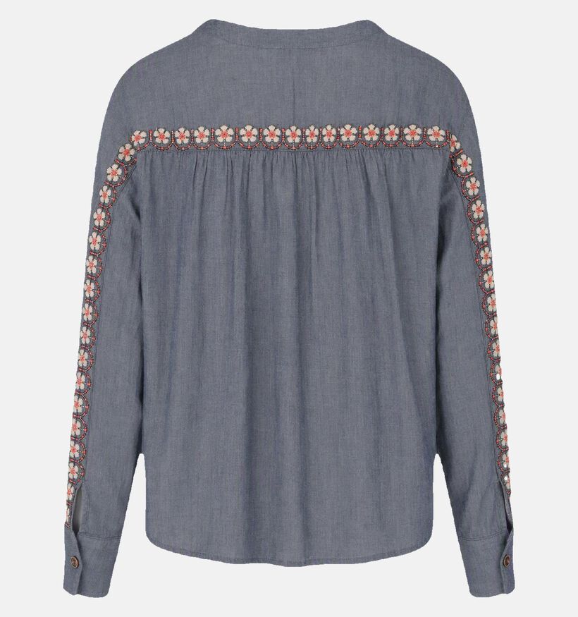 Orfeo Kristin Donkerblauwe Blouse voor dames (381657)