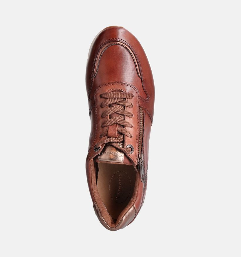 Tamaris Comfort Baskets en Cognac pour femmes (360415) - pour semelles orthopédiques