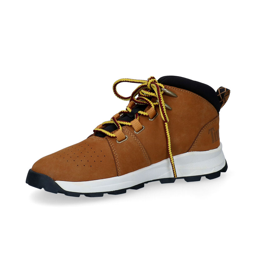 Timberland Brooklyn City Cognac Bottines in nubuck (293801)