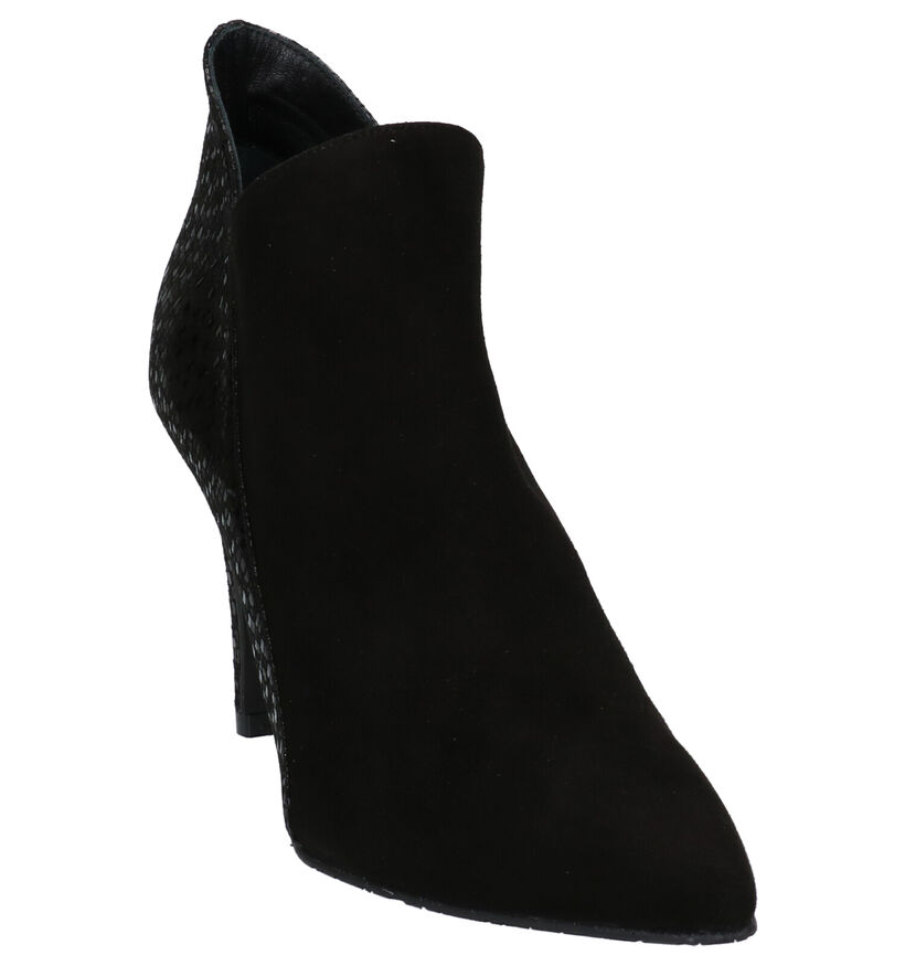 Sergio Turri Escarpins montants en Noir en nubuck (262606)