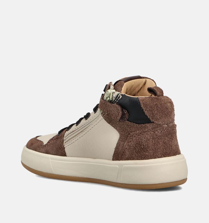 STONES and BONES Panky Chaussures hautes en Marron pour garçons (362036) - pour semelles orthopédiques