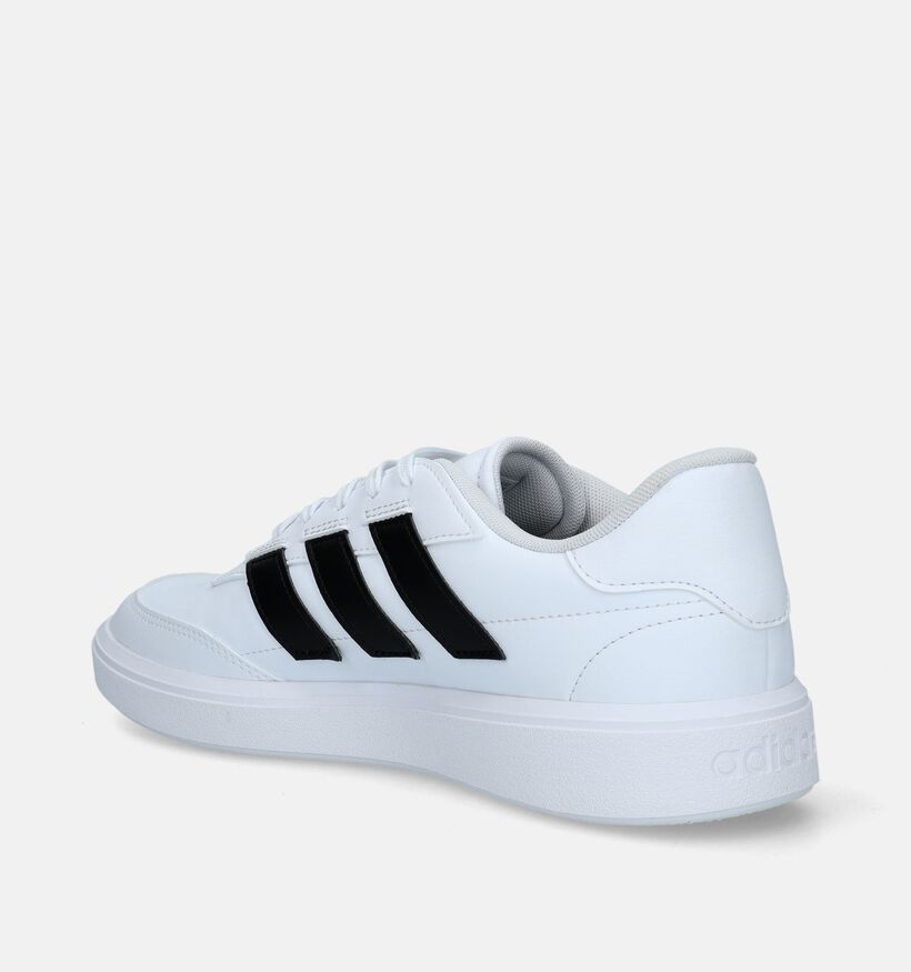 adidas Courtblock Witte Sneakers voor heren (334738) - geschikt voor steunzolen