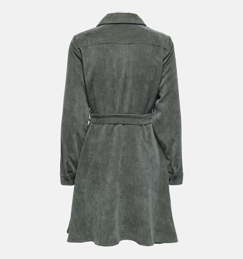 JDY Ulla Ohio Robe portefeuille en Vert pour femmes (362438)