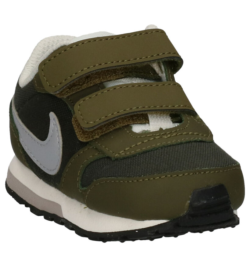 Nike MD Runner 2 Baskets en Kaki en simili cuir (263255)