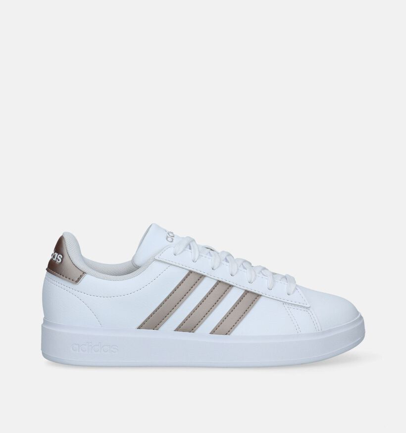 adidas Grand Court 2.0 Baskets en Blanc pour femmes (341451) - pour semelles orthopédiques