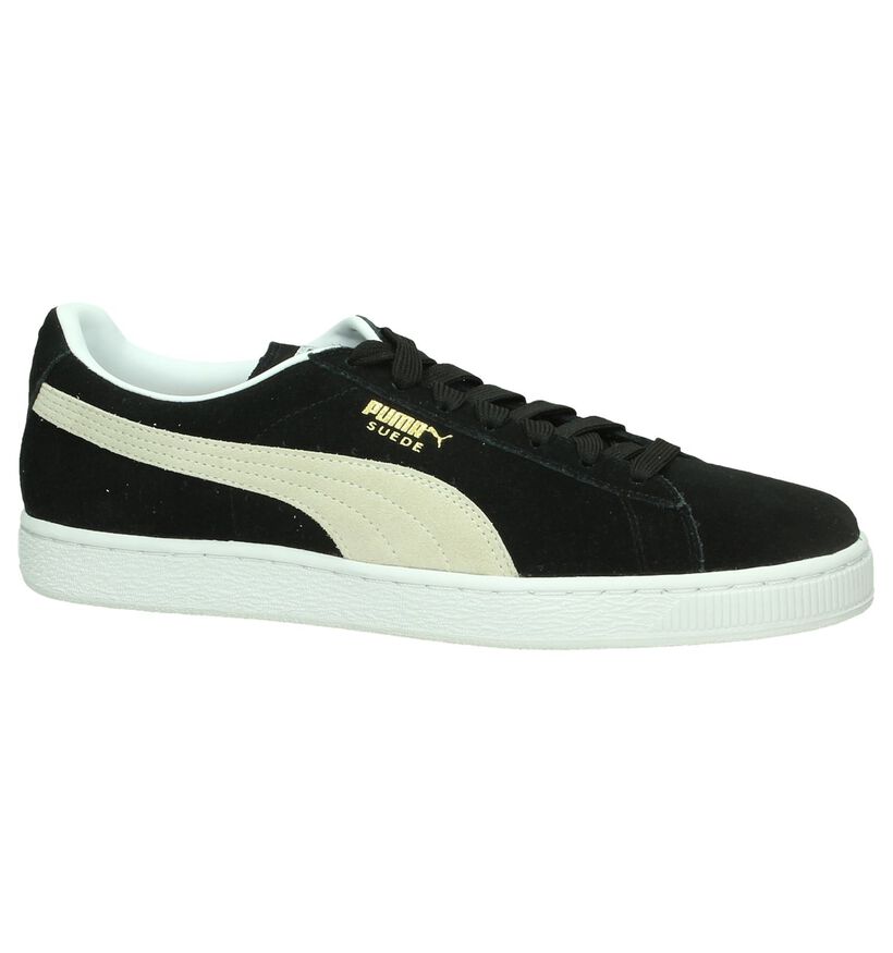 Zwarte Sneakers Puma Suede Classic in daim (199497)