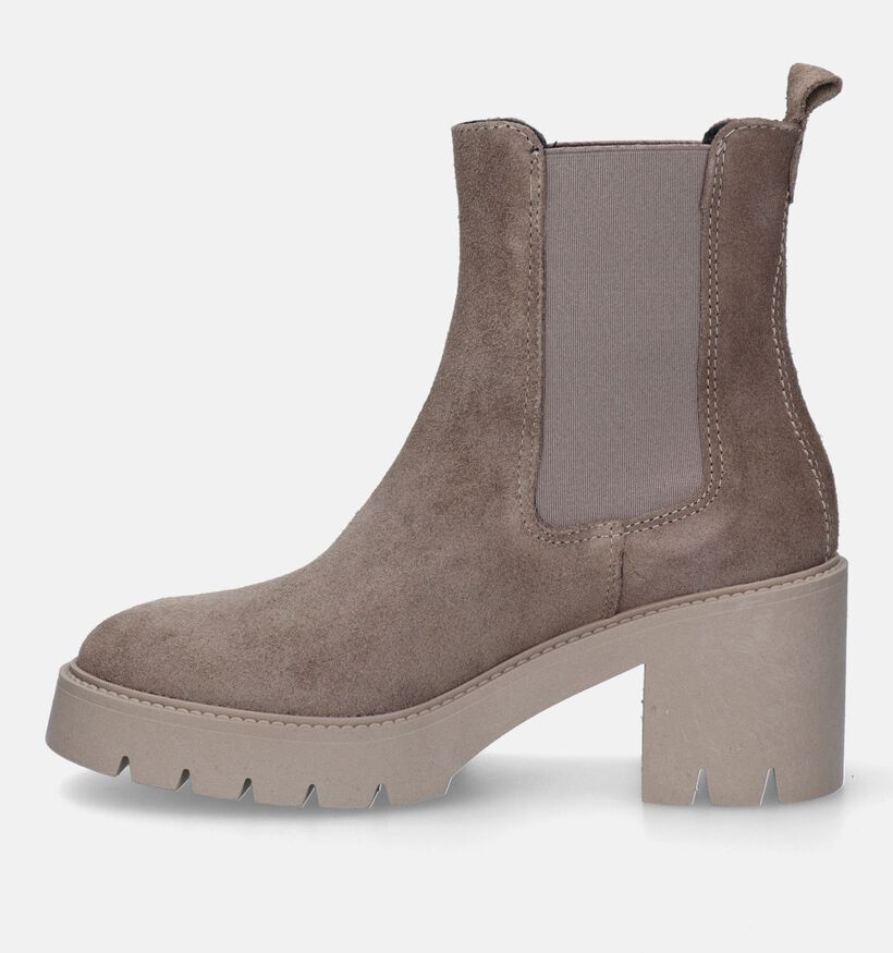 Tamaris Taupe Chelsea boots voor dames (330535)