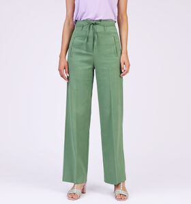 comma Pantalon Large en Vert (313249)