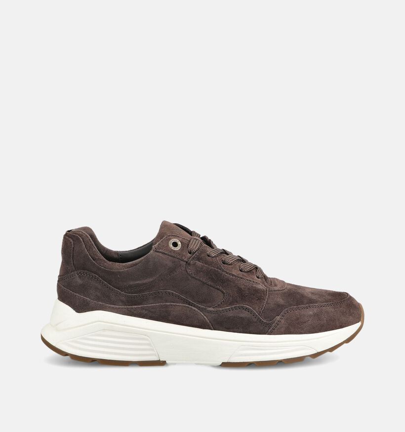 Xsensible Golden Gate Donkerbruine Sneakers voor heren (379244) - geschikt voor steunzolen