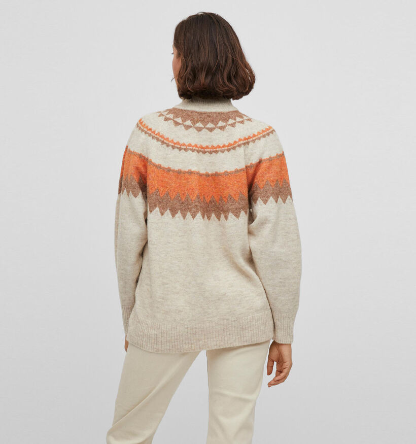 Vila Alva Pull en Beige (327379)