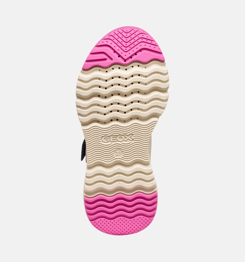 Geox Loftus Baskets en Bleu/Rose pour filles (360382) - pour semelles orthopédiques