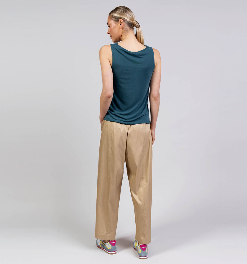 Vila Modala Waterfall Groene Top voor dames (369493)