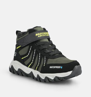 Skechers Waterproof High Baskets Noir/Vert