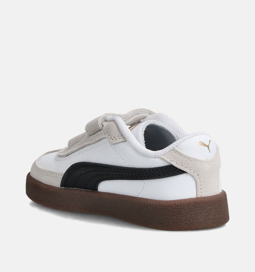 Puma Club II Era Witte Sneakers voor jongens, meisjes (359294) - geschikt voor steunzolen