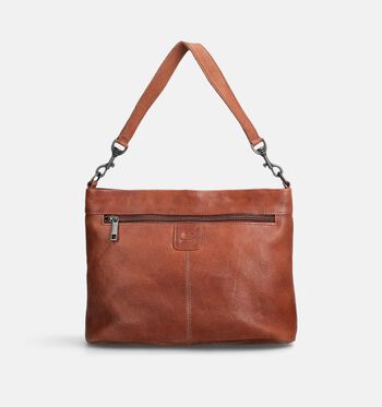 Bear Design Sacs port&eacute; crois&eacute; Noir/Cognac/Marron