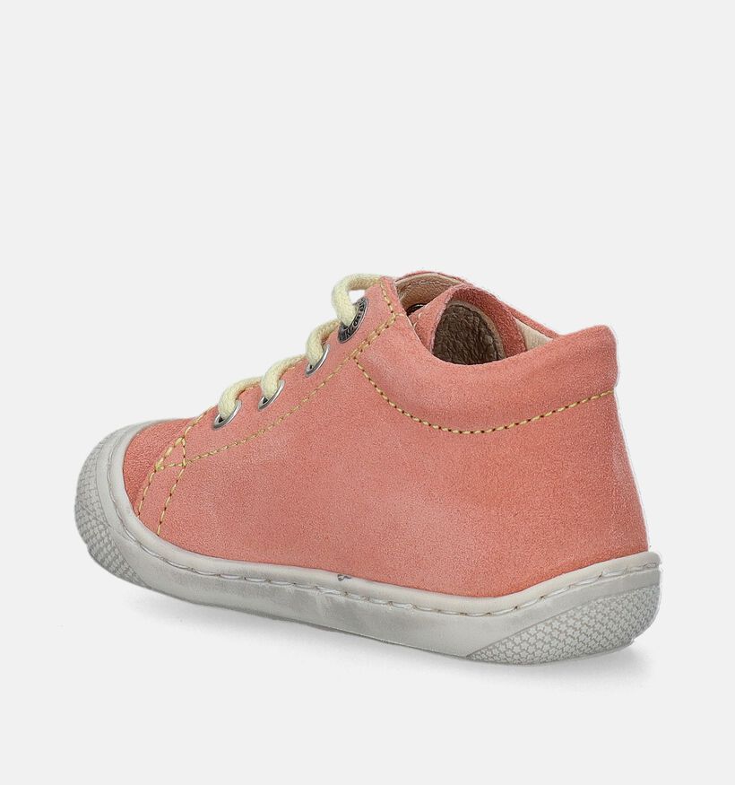 Naturino Cocoon Suede Chaussures pour bébé en Orange pour filles (339387)