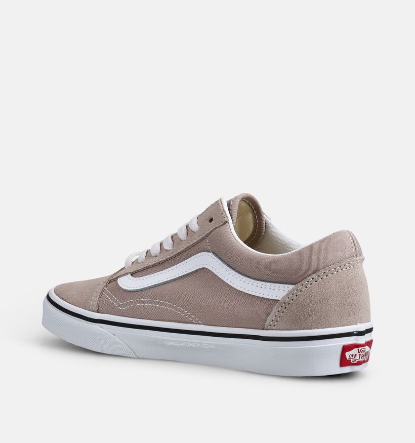 Vans Old Skool Beige Lage Sneakers voor dames (368766)