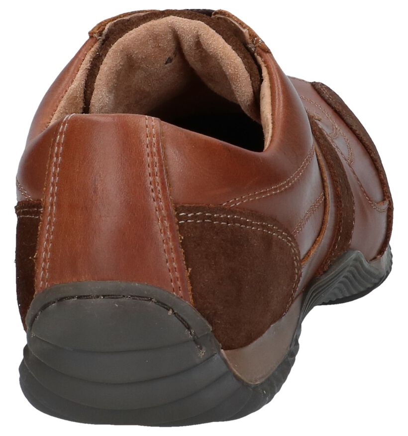 Zwarte Casual Veterschoenen Australian Owen in leer (251254)