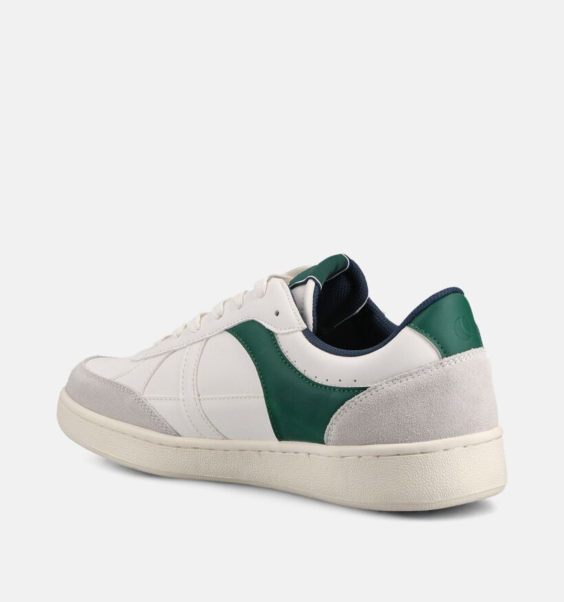 Bjorn Borg Court WB Baskets basses en Blanc pour hommes (369015) - pour semelles orthop&eacute;diques