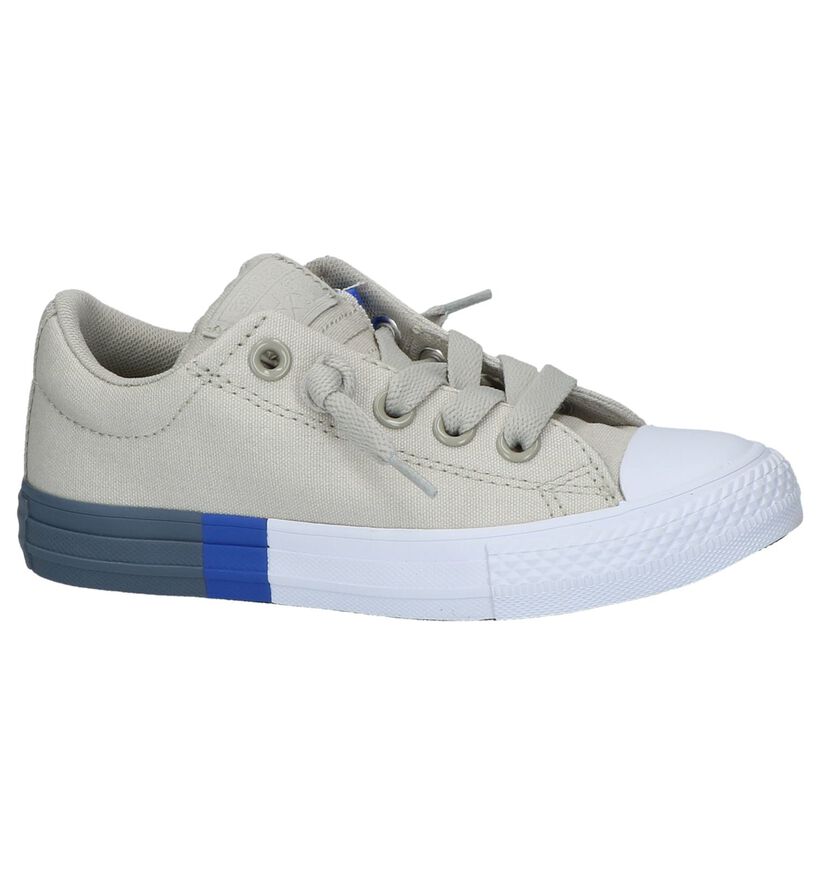 Converse Baskets basses en Gris clair en textile (210281)