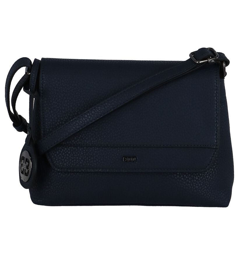 Donkerblauwe Crossbodytas BOO! in kunstleer (245898)