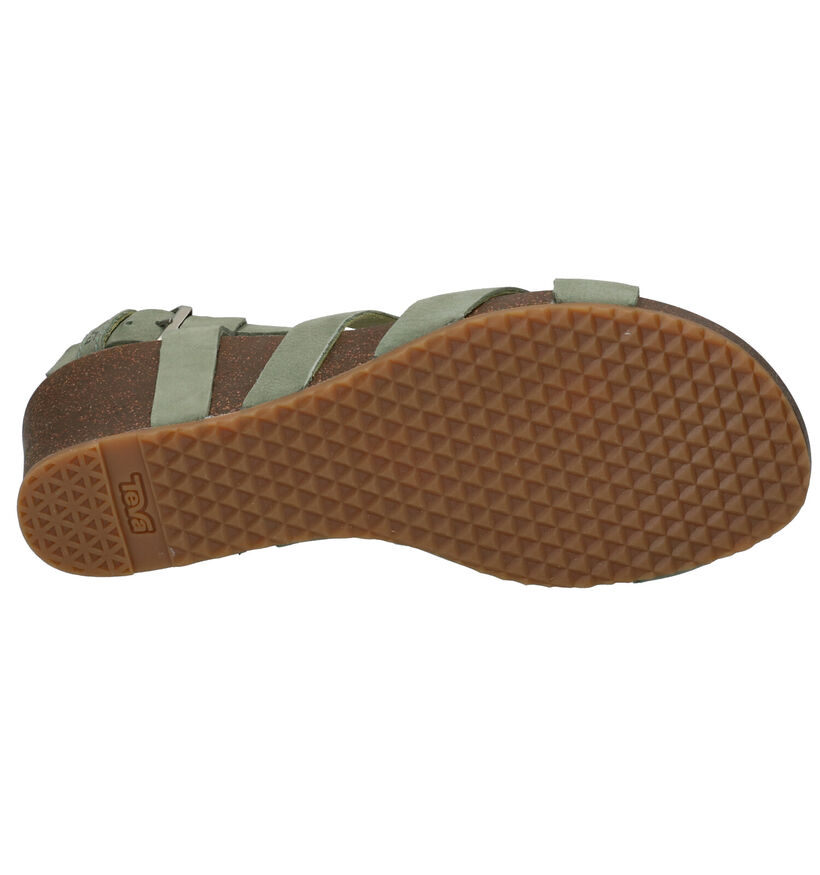 Teva Mahonia Sandales en Cognac en cuir (270641)