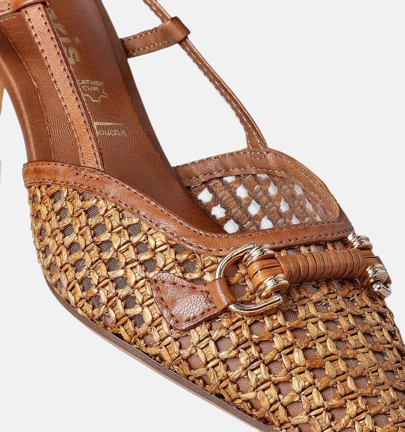 Tamaris Cognac Slingback pumps voor dames (354323)