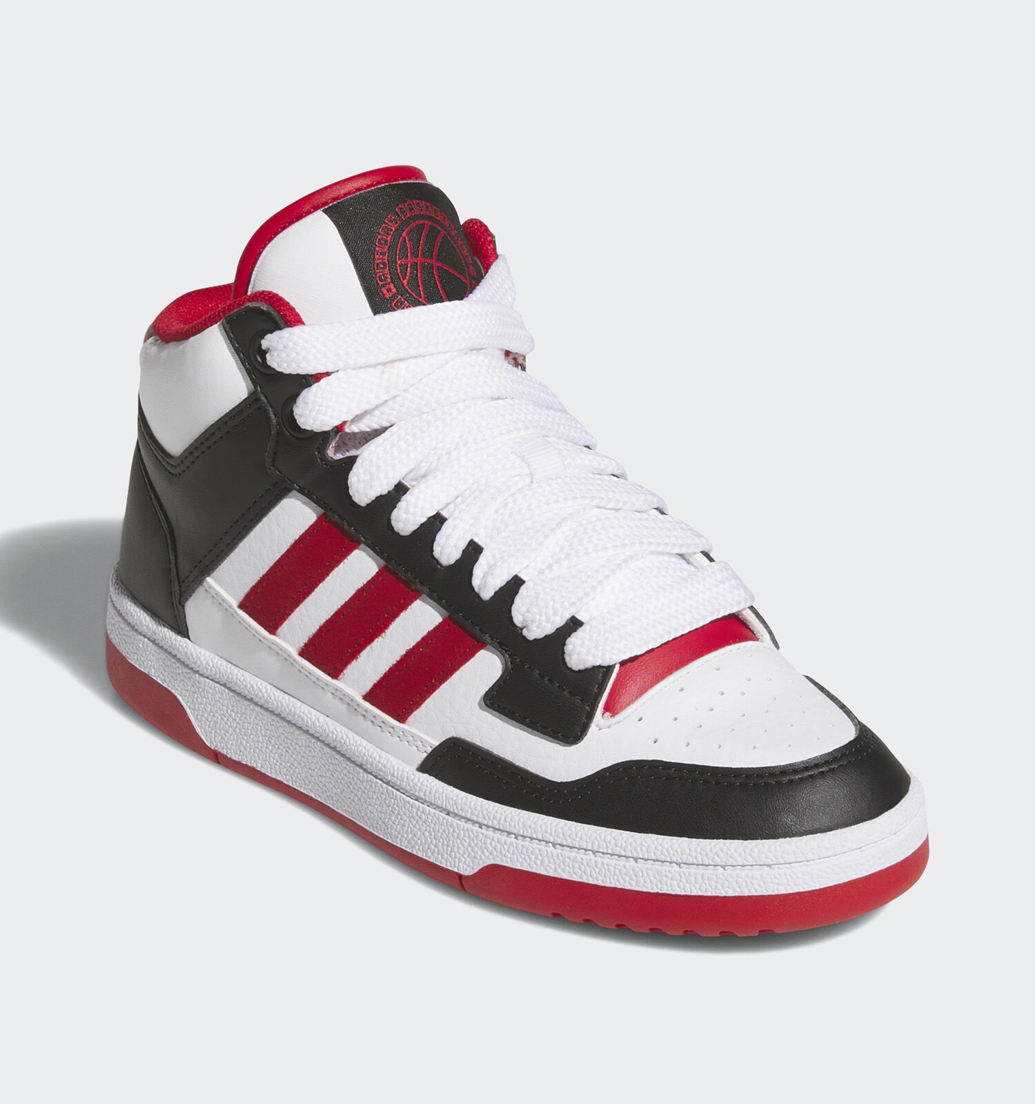 adidas Rapid Court Rode Hoge Sneakers | Jongens,Meisjes Sneakers | Online  op TORFS.BE