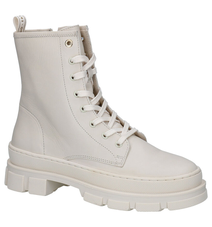 Tango Romy Welt Ecru Boots voor dames (299281) - geschikt voor steunzolen