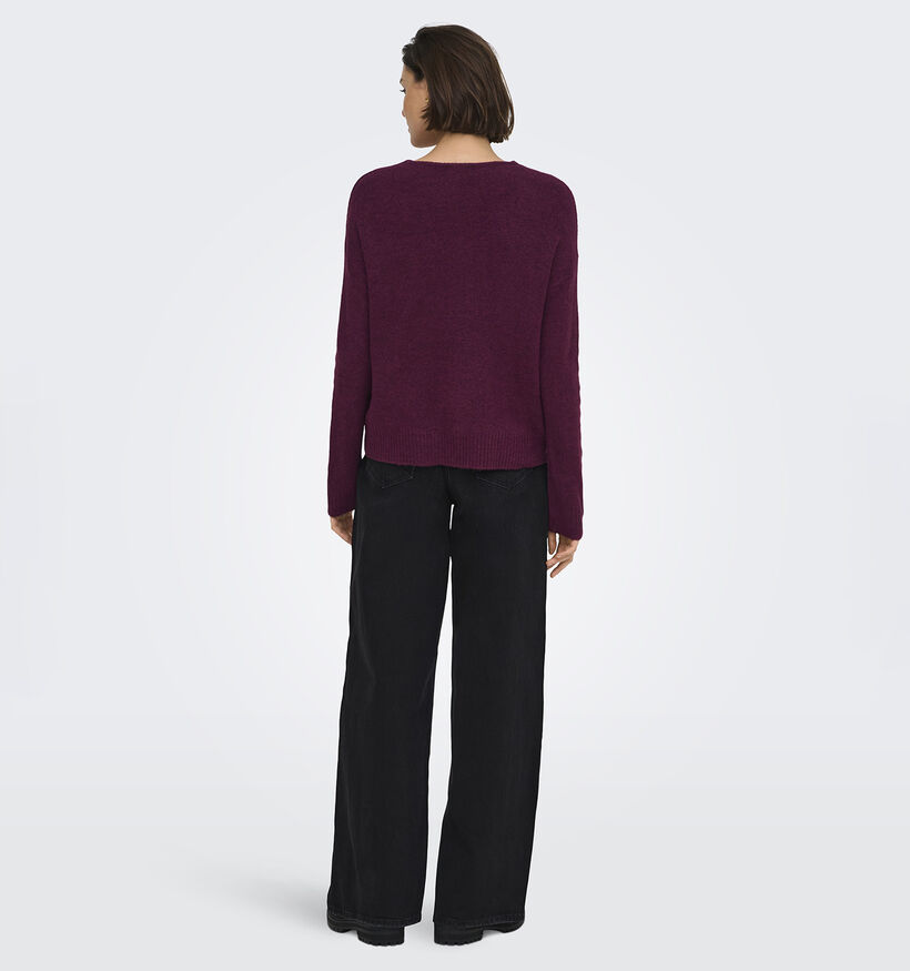 JDY Elanora Bordeaux Trui voor dames (378340)